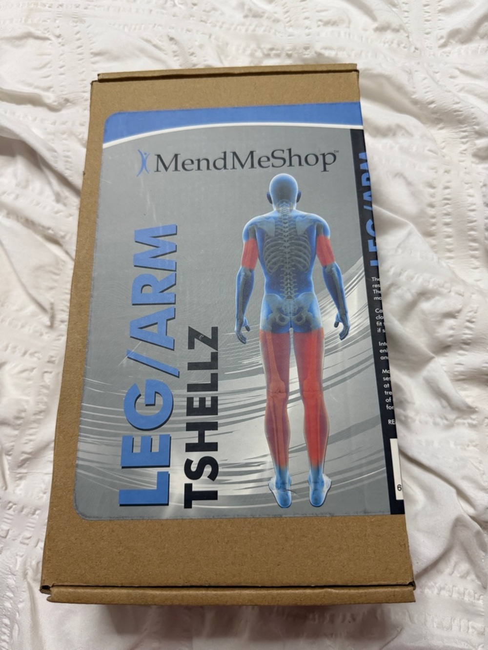 Blue and Gray Leg/Arm Tshellz Therapy Pack